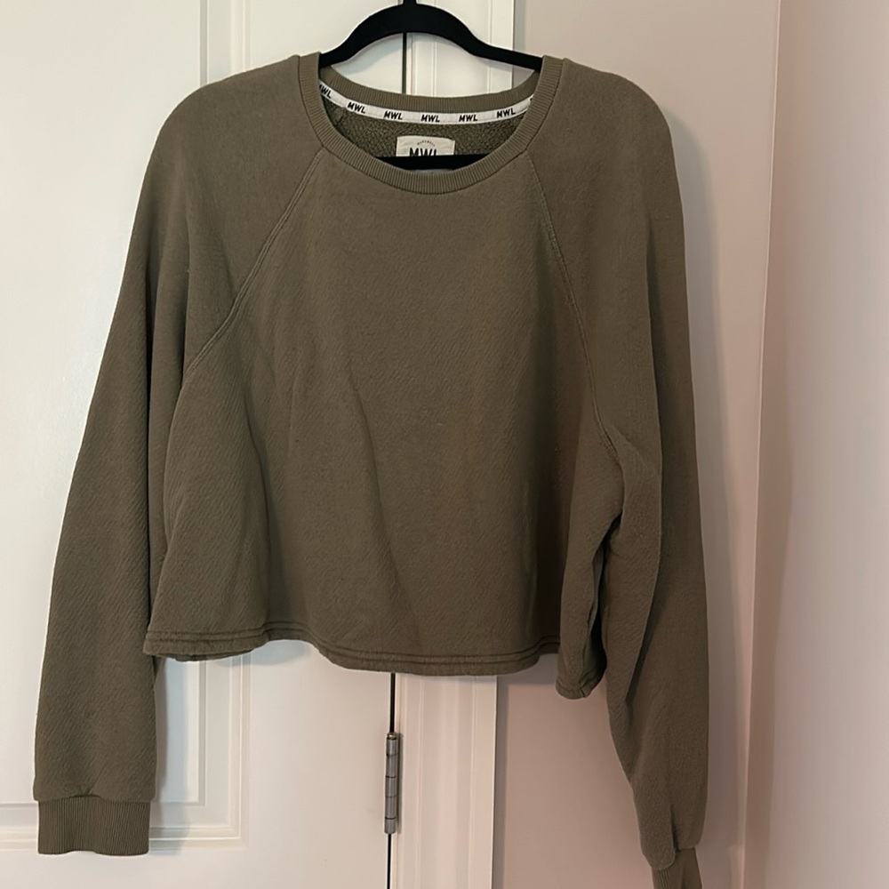 MWL Madewell, Olive Green sweatshirt